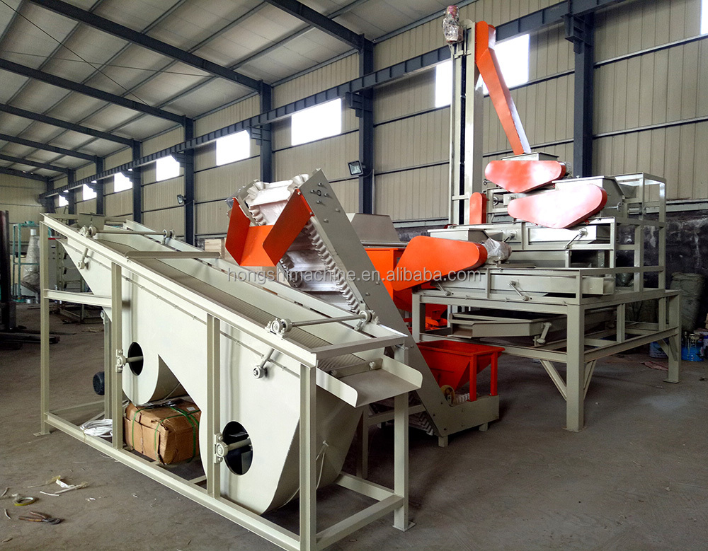 Almond sheller machine Hazel shelling shell removal machine Almond Shell Nut Separator Machine