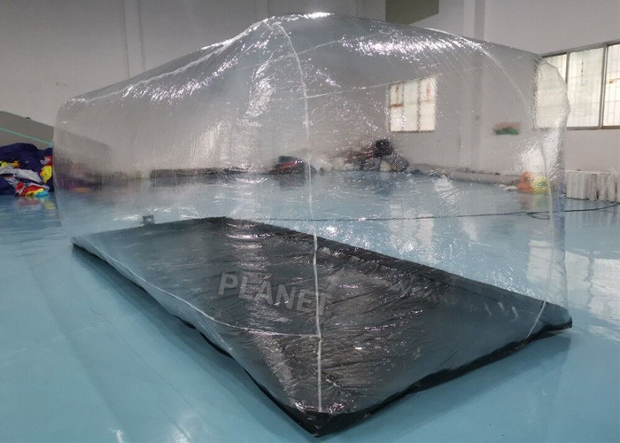 Transparent 0.4mm PVC Inflatable Car Cover Protect Vehicles