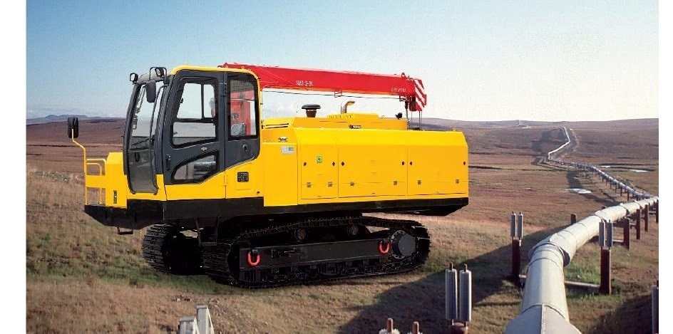 Crawler-Type Mobile Power Station for Long-Distance Pipeline Construction