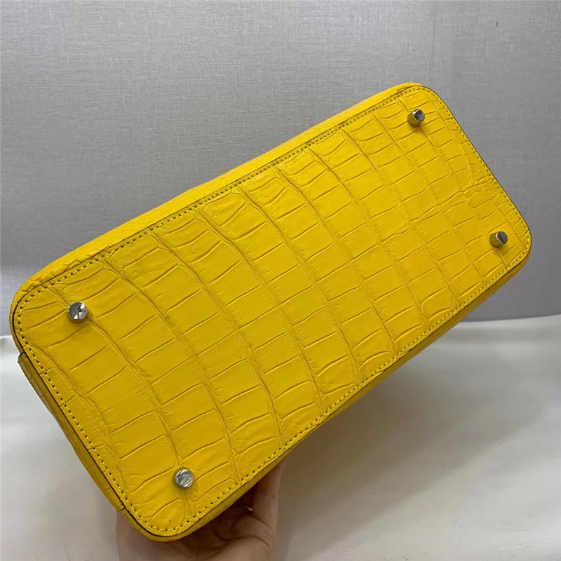 Authentic Crocodile Belly Skin Women Totes Purse Female Handbag Genuine Alligator Leather OL Lady Large Shoulder Bag