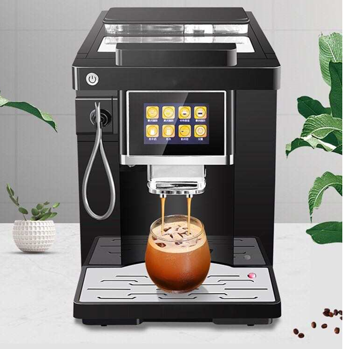 Super Performance Stainless Steel Coffee Machine with Low Investment and 3000w Power