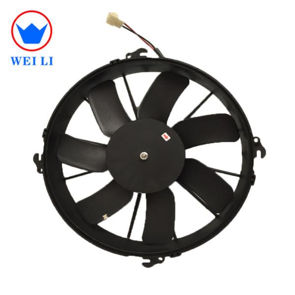 305mm Condenser Blower Fan With 7 Straight Blades Universal Bus Roof Top A/C