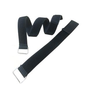 Iron Buckle Elastic Hook And Loop Fixing 180mm Elastic Loop Fastener For Binding