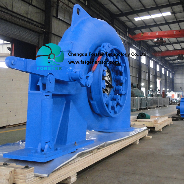 High Power Francis Water Turbine Generator Unit 1MW-7MW Compact Structure