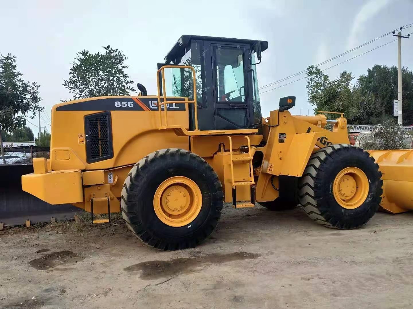 Super Large Bucket Liugong Front Loader Construction Equipment