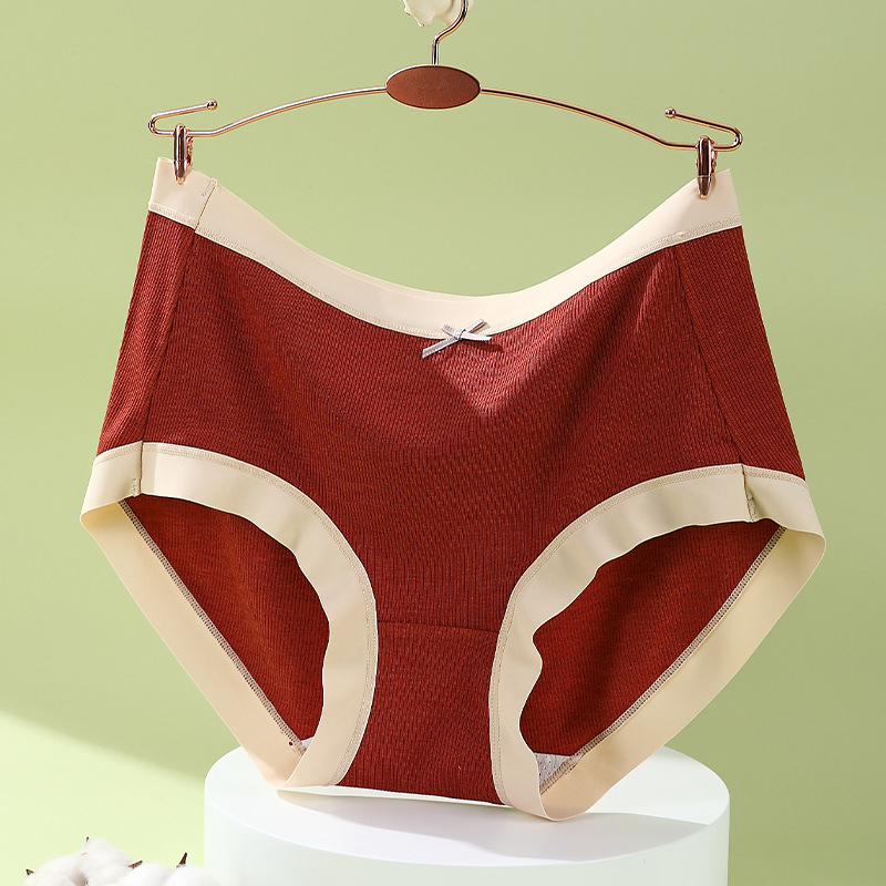 Seamless Womens Cotton Breathable Underwear Bacterialfree Static Free
