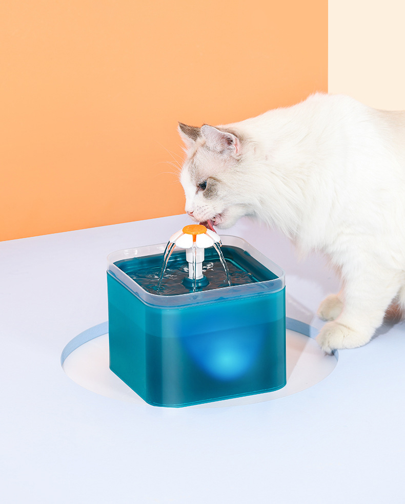 Pet Bowls Feeders Drinker Automatic Cat Water Dispenser Drinking Fountain Length cable