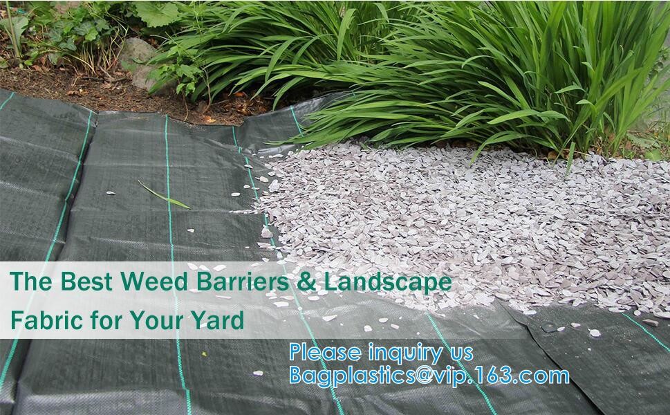 Customized Grade Gardening Fabric Rolls, Weed Control, Eco-Friendly, Flower Bed, Mulch, Pavers, Edging, Garden Stakes