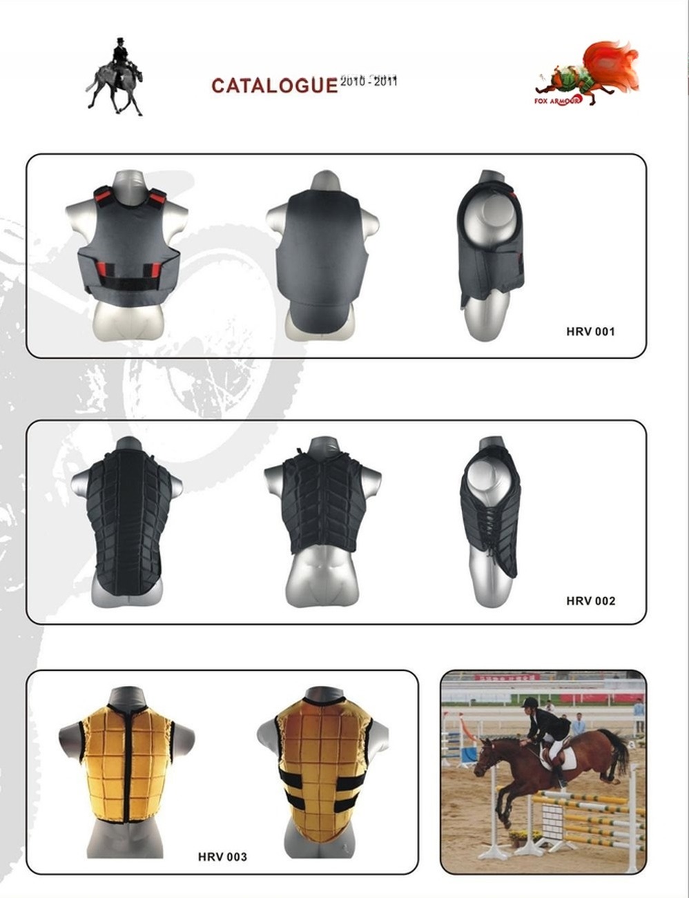 Certified Light Weight Children's Equestrian Body Vest for Outdoor Horse-Riding Safety