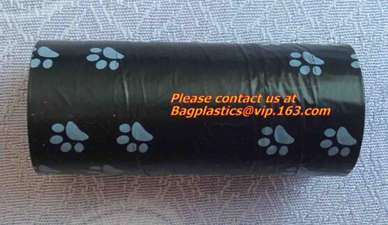 Breathable Eco-Friendly Pet Waste Poop Bag, Pet Garbage Bags With Dispenser /