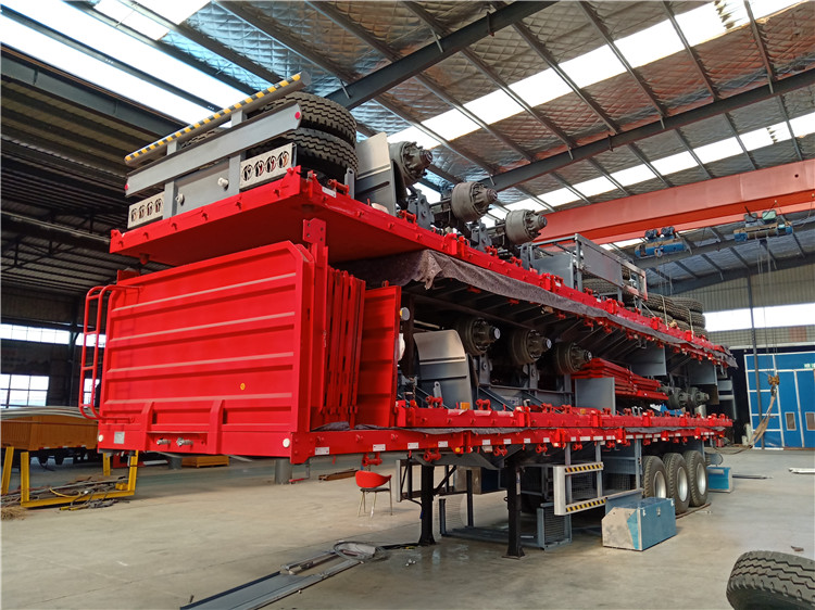 Double Deck 3-axle Steel Animal Transport Storehouse Bars Semi Trailer Superior Design