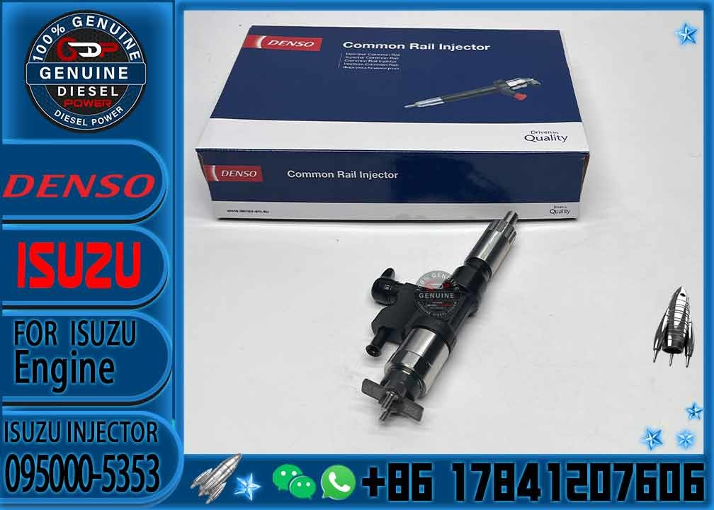 High Quality Common Rail Injector 095000-5353 Fuel Injector 8-97601156-1 095000-8900 for ISUZU 4HK1 6HK1