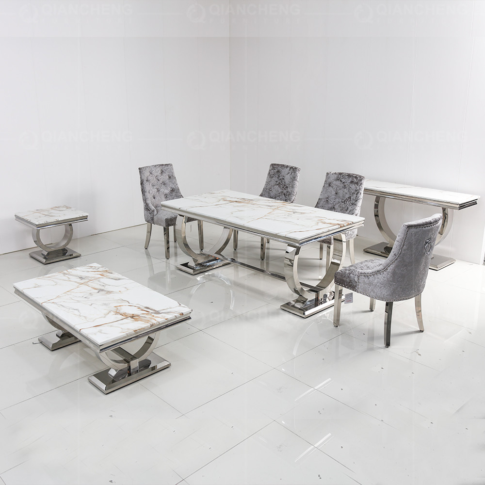 180cm Luxury Marble Dining Table