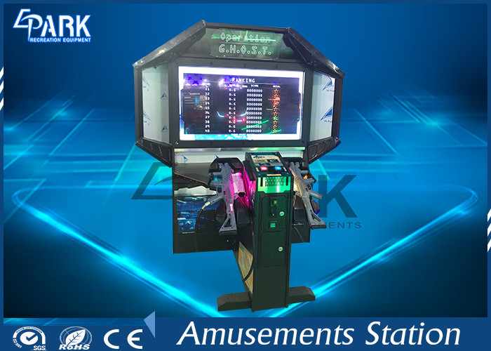 Commercial Coin Operated Shooting Arcade Machines With Vivid Game