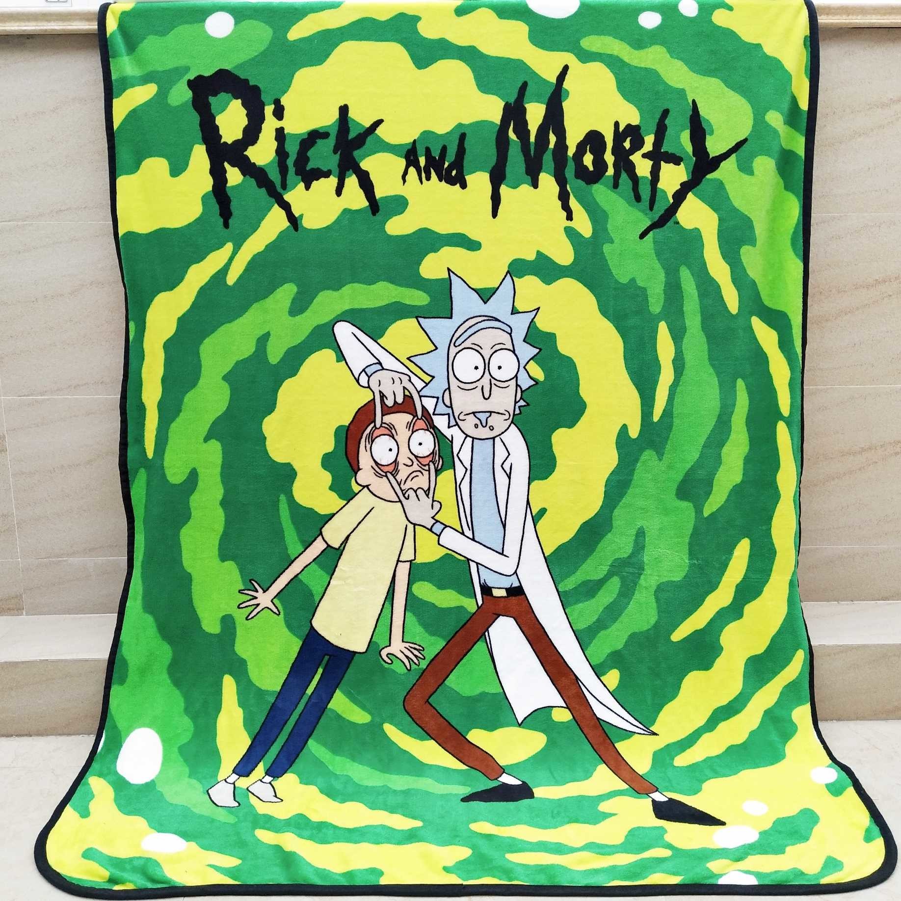 Cartoon Character Printing Polyester Fleece Blanket Throws 80*100cm
