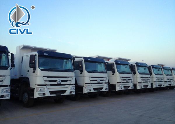 Ventral Lifting Liquid Tanker Truck 6x4 Tipping Dumper Sinotruk Howo 10 Wheeler