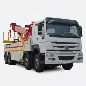 China 336HP Rotator Wrecker Road Rescue Tractor Trailer Tow Truck Euro 2 20 - 50 Ton Heavy Duty on sale