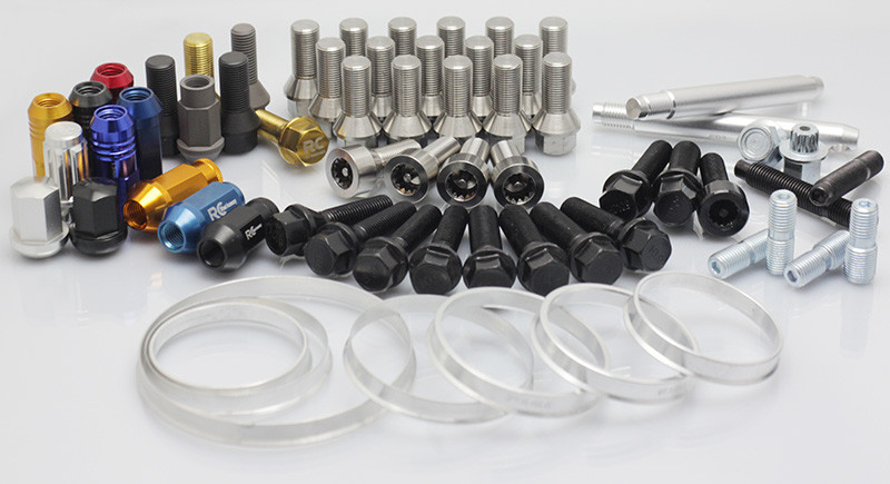 Black Wheel Bolts Grade 10.9/12.9 Extended Lug Bolts For VW AUDI MERCEDES and PORSCHE