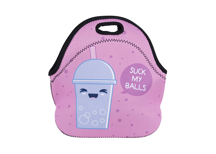 Insulated Cooler Tote Reusable Lunch Bags Custom Printed Waterproof Different Sizes