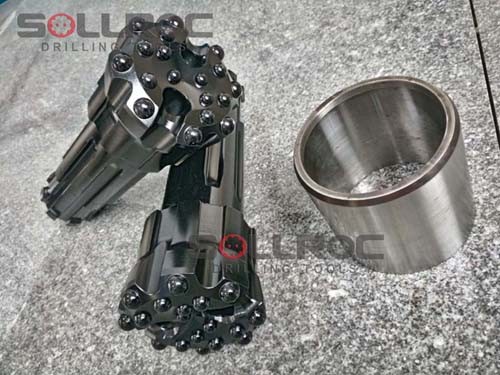 High Air Pressure PR40 138mm RC DTH Bit With Black Color For Ore Grade Control