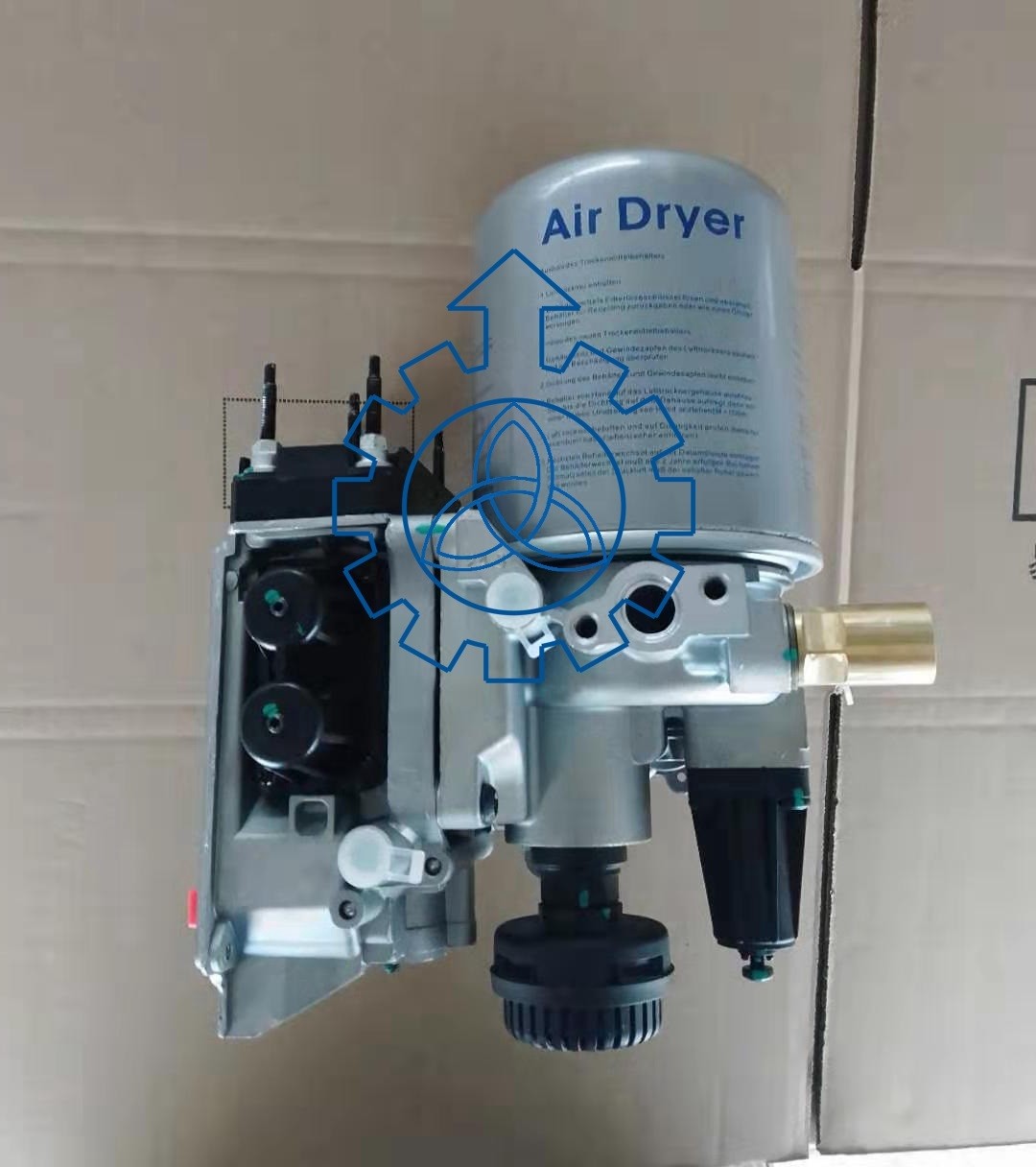 9325109672 9325100090 Steel WABCO Air Dryer Gray Color APU