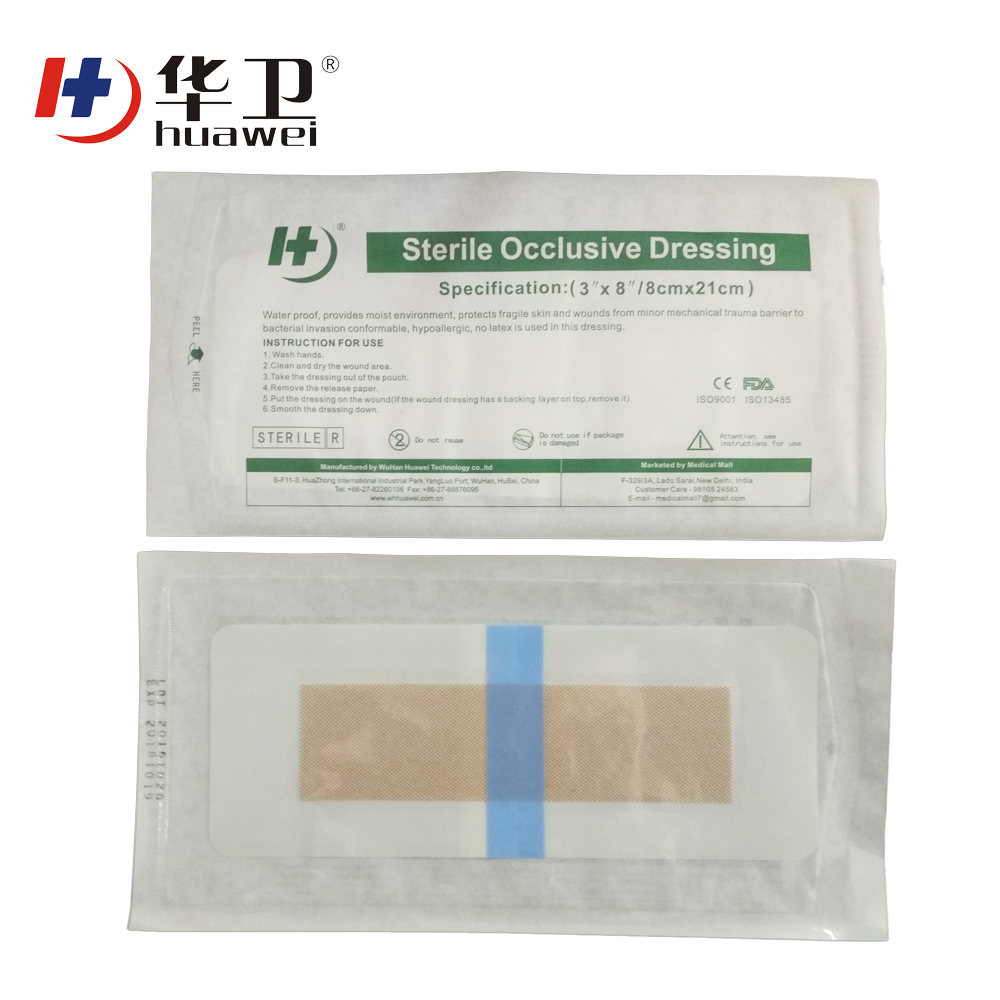 Disposable Clear Adhesive Dressing , Transparent Film Dressing For Pressure Ulcers