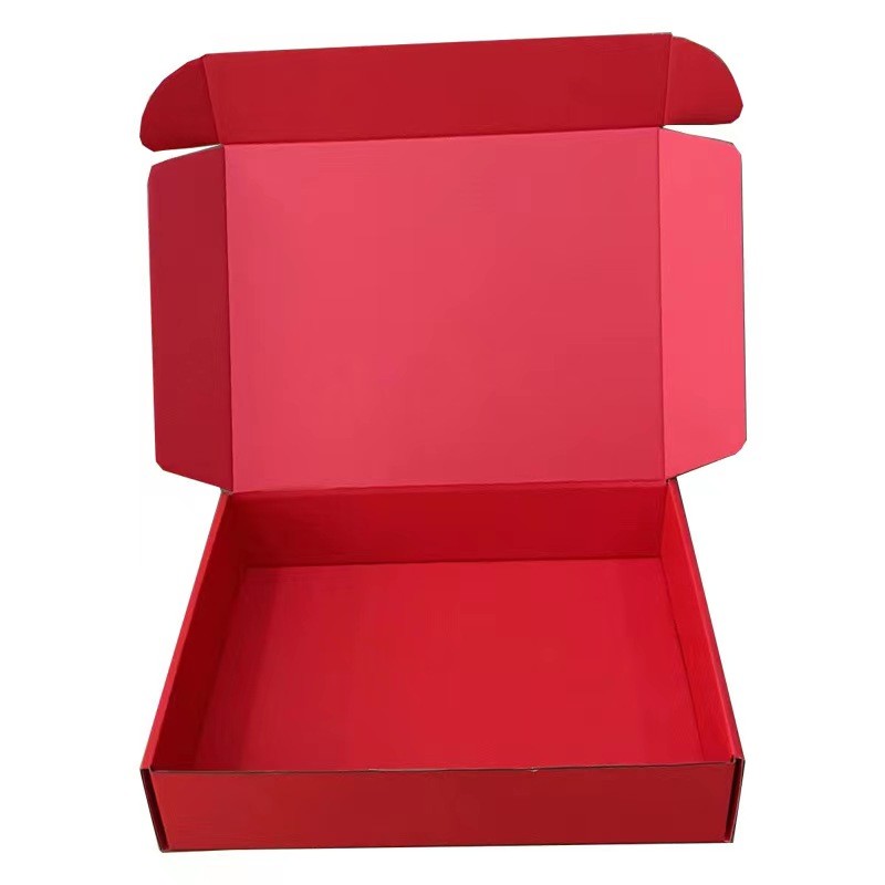 Custom Size Accepted Corrugated Cardboard Shipping Box with 4C/ UV/ Lamination/ Embossing/ Stamping Surface Finish