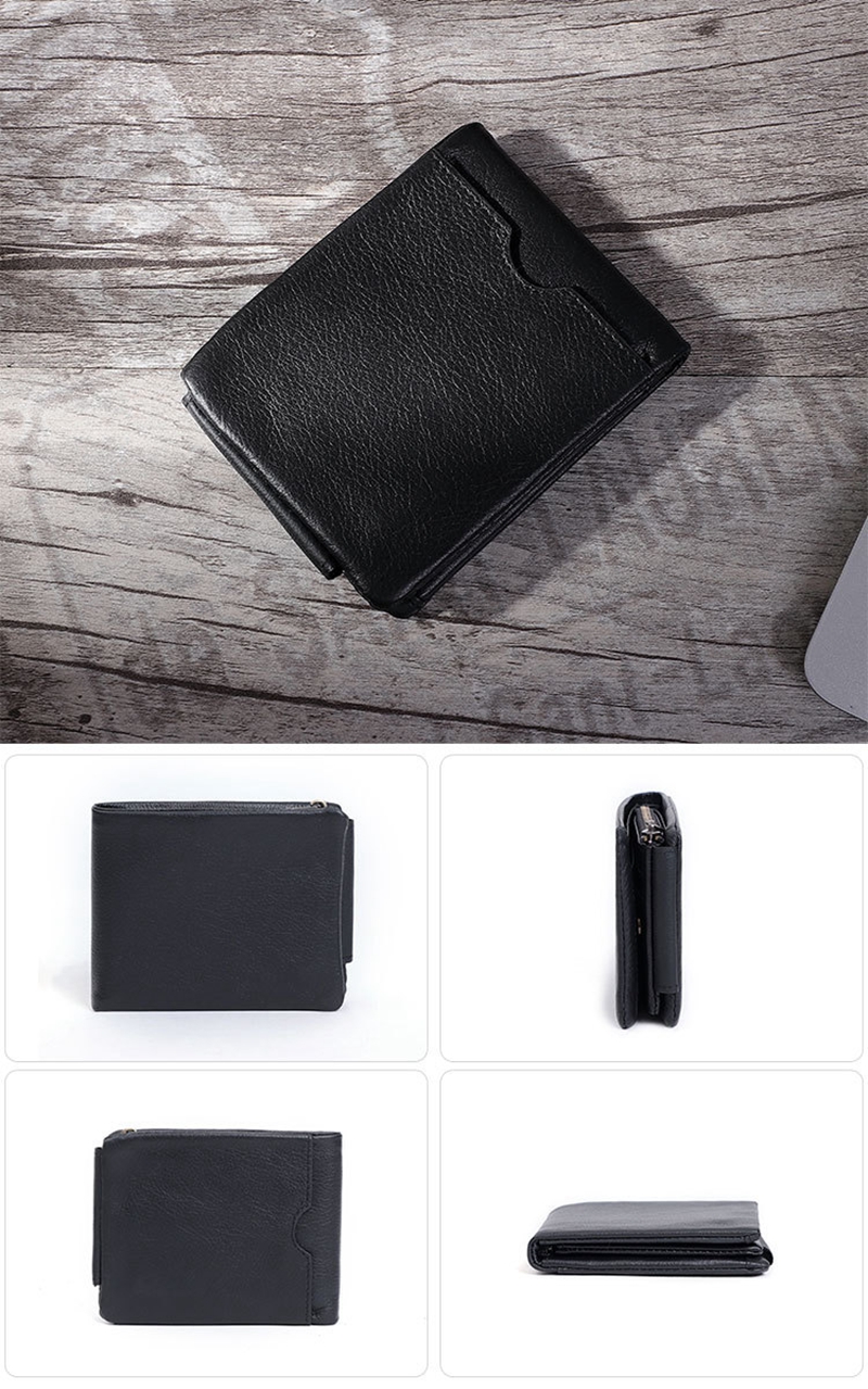 Letter Pattern Minibook Short Card Holder Purse Multifunction Multicard Leather Wallet