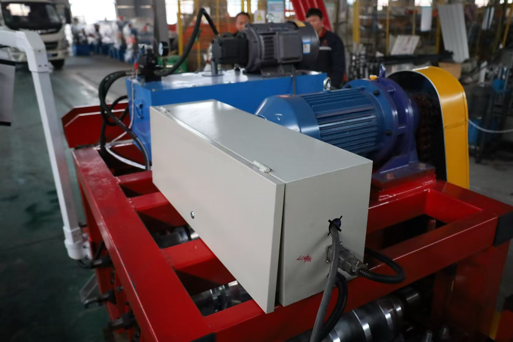 Snap Lock Portable Standing Seam Metal Roofing Machine