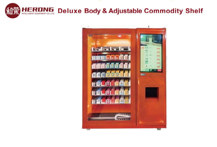  Large Capacity Toy Vending Machine Deluxe Body Adjustable Commodity Shelf Manufactures