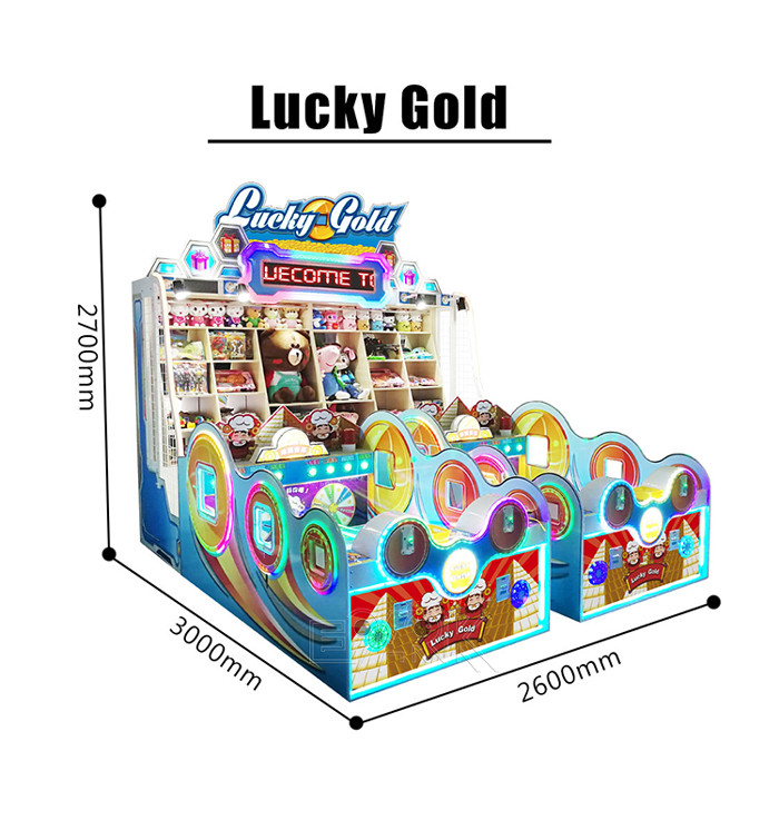 Lucky Gold Commercial Booth Game In Redemption Equipment