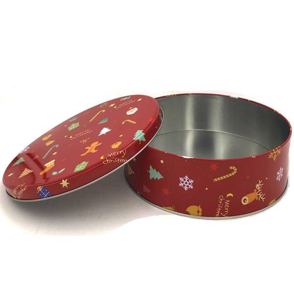 DADI Gift Rectangular Tin Box Offset Lithography Biscuit Tin Box Support Customized Printing