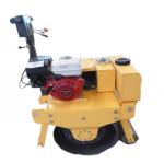 9HP Vibratory Single Drum Road Roller Machine With Honda Engine 20L Water Tank
