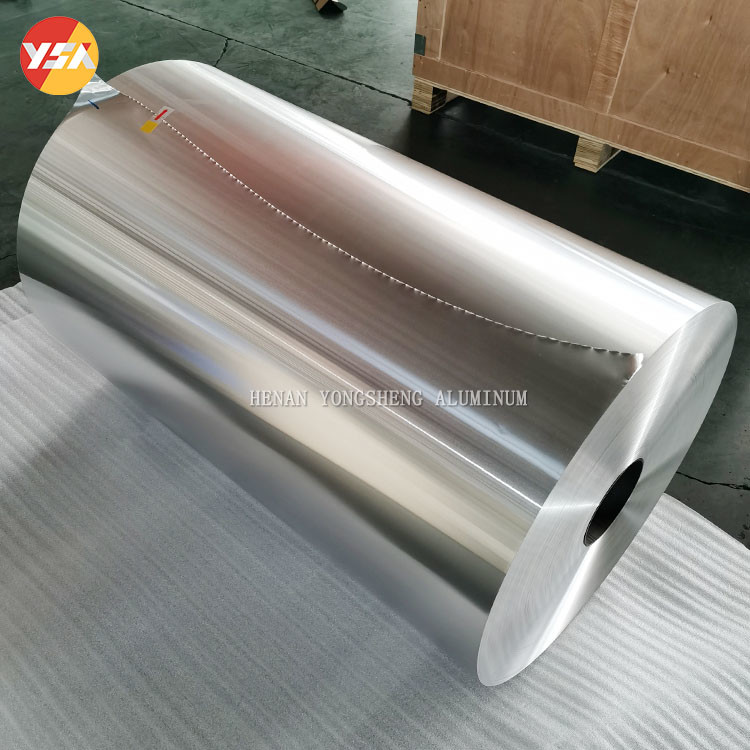 Silver Aluminum Foil Sheet Roll Coil 0.006-0.02mm Thickness Customized Width