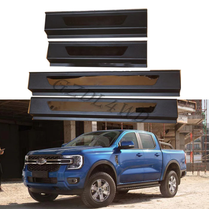 ABS Door Sills For Ford Ranger T9 2022+ Without Led Light