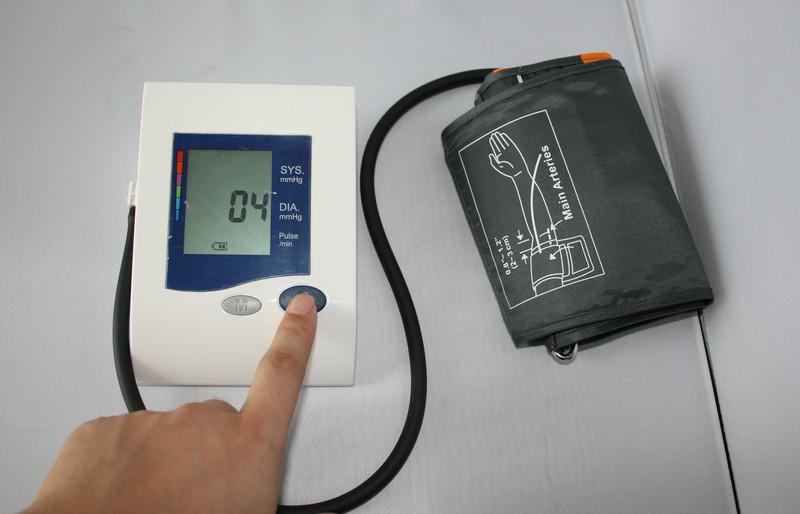 Rechargeable Digital Blood Pressure Monitor With LCD Screen