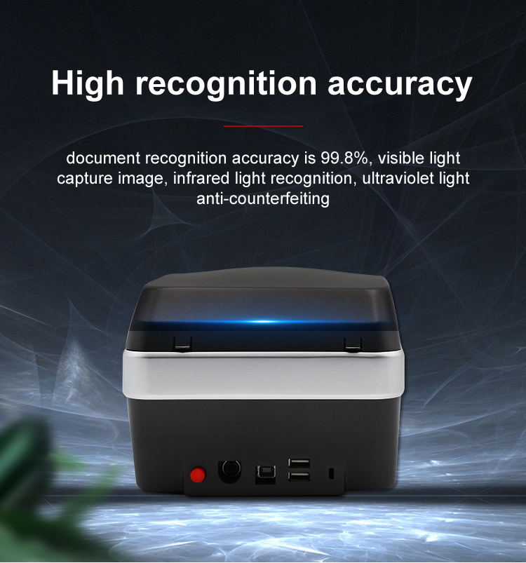 MRZ Passport Reader Sinosecu Passport Scanner and ID Card Scanner for Security Check