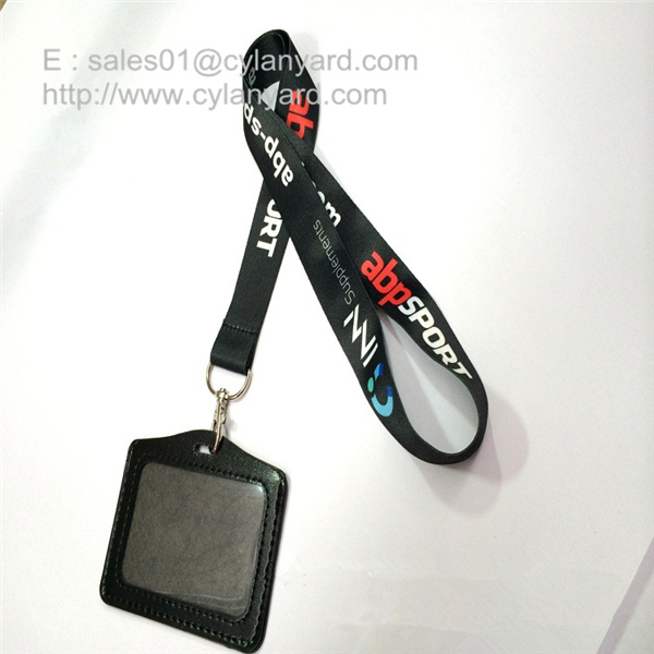Custom sublimated full color neck lanyards