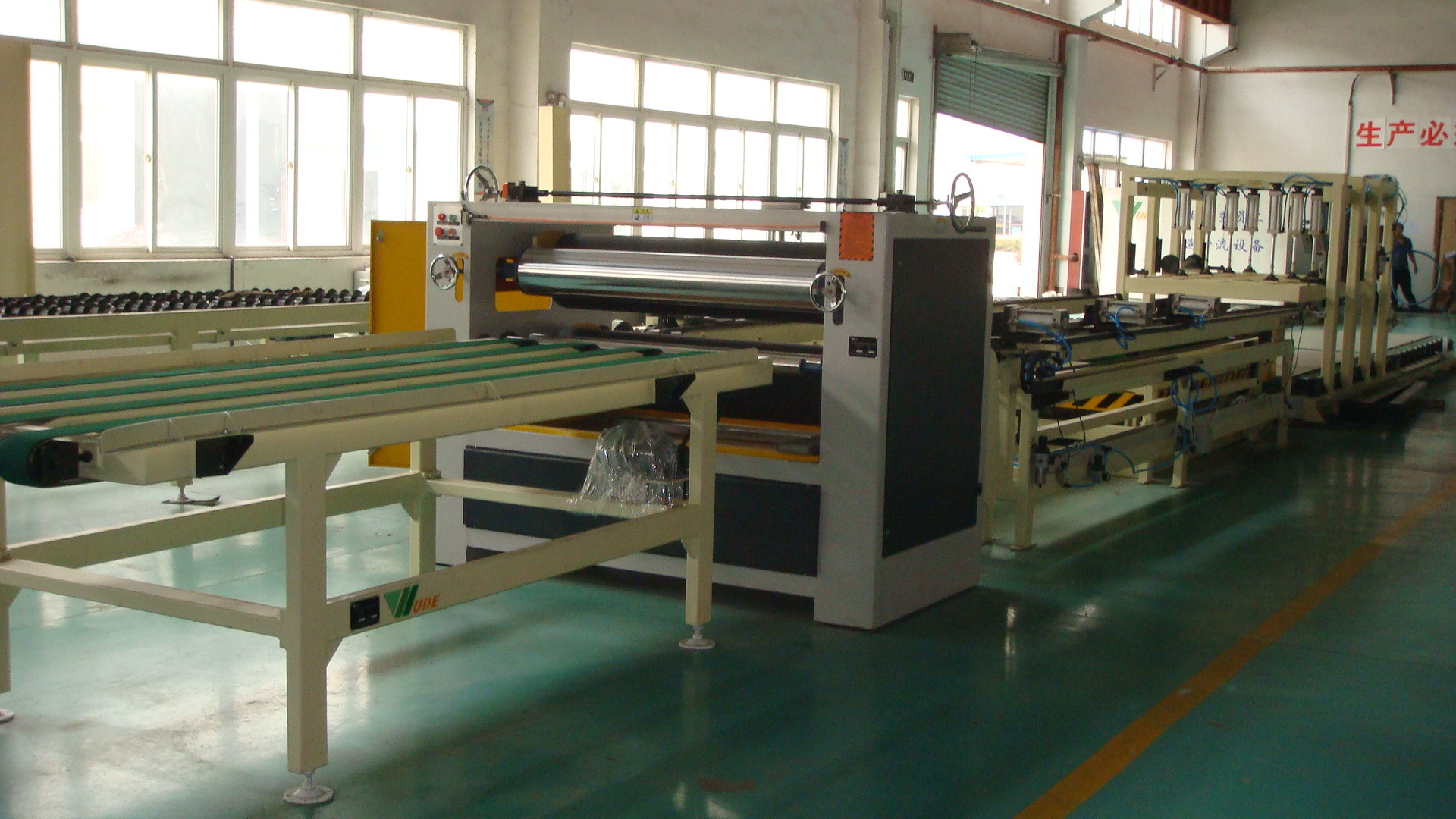 Automated Operation Honeycomb Panel Production Line High Production Capacity
