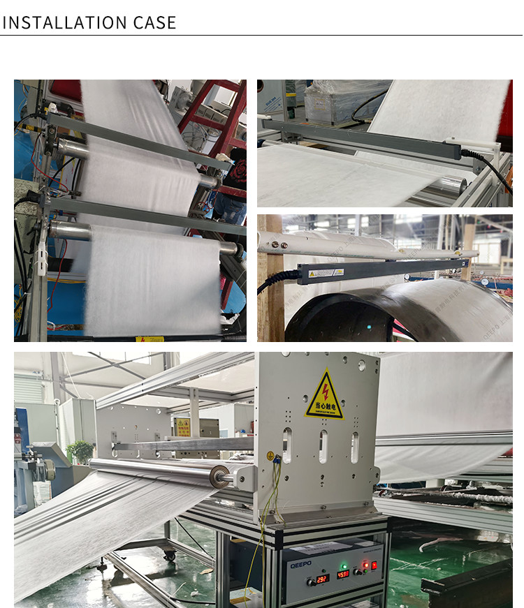 1200w 20mA Electrostatic Electret Negative 60kV high voltage power supply for Melt Blown Fabric Machine