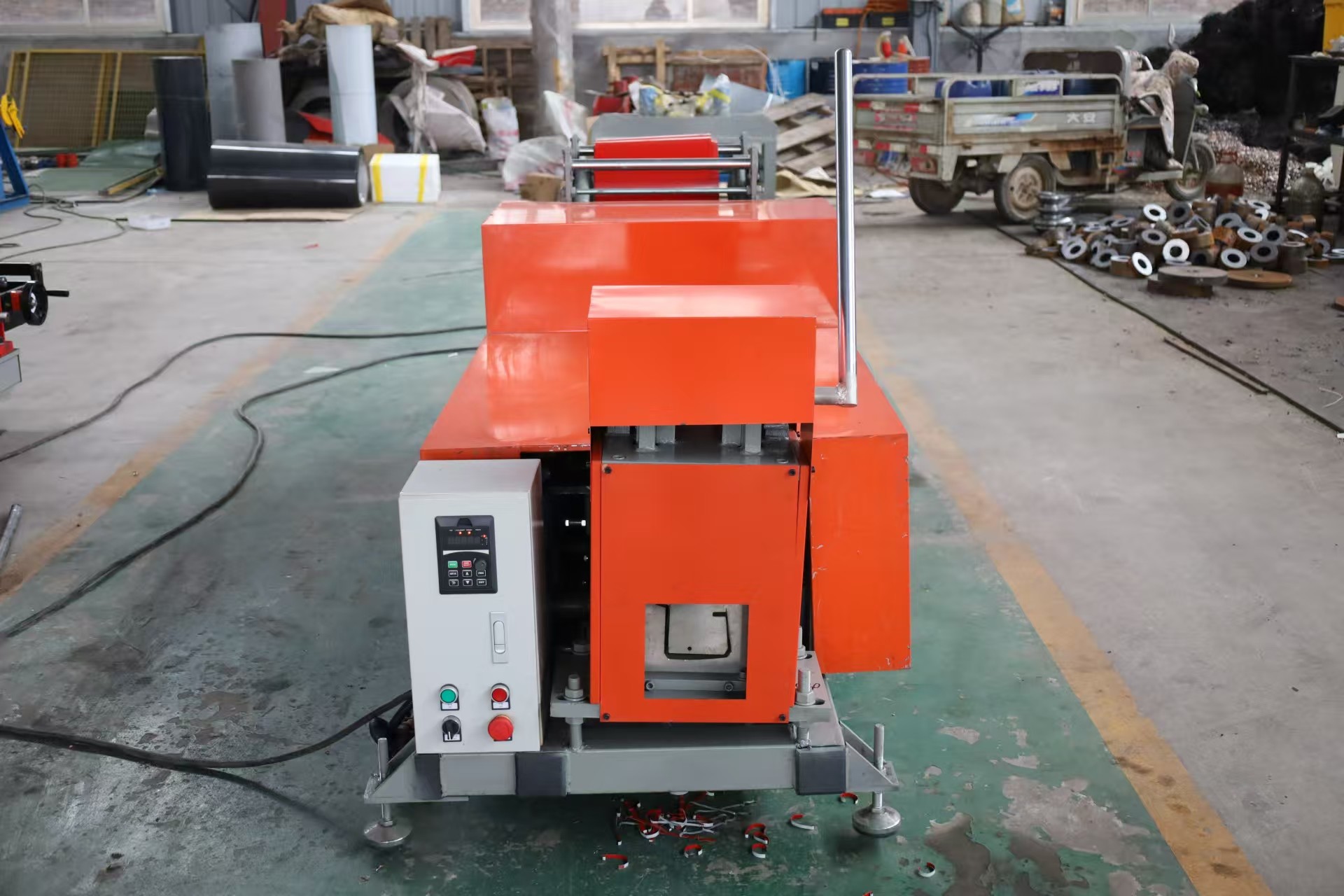K Style Seamless Metal Rain Gutter Ogee Gutters Roll Forming Machine For Residential Houses