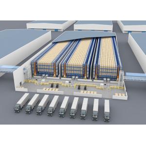  Industry Smart Lifting Automated Storage Rack Warehouse Systems With Control System Manufactures