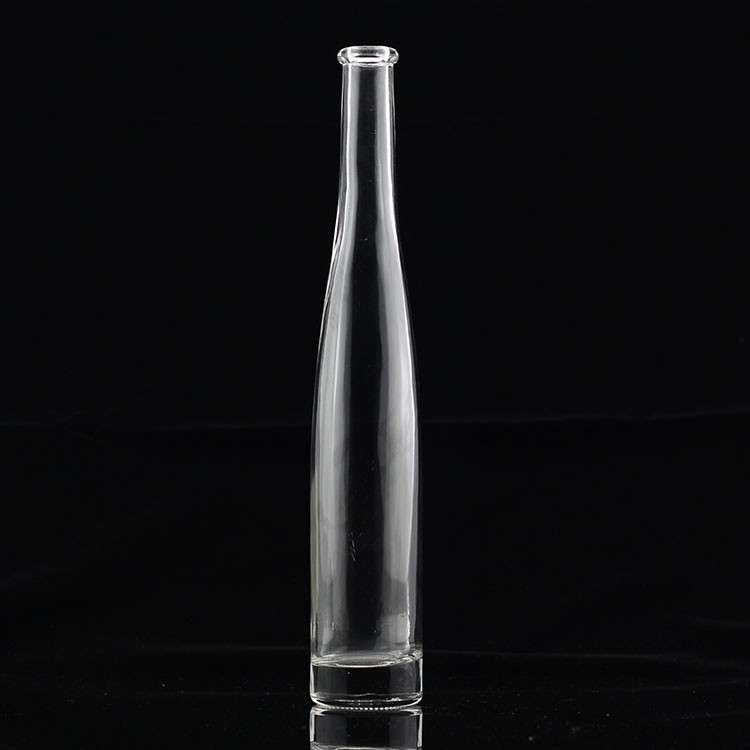 200ml 300ml 375ml Slender Shape Thin Glass Bottle for Vodka Manufacture Business