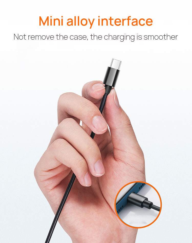 OEM 2M USB Type C Data Transfer Cable Fast Charging