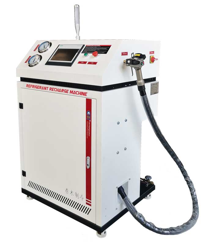 R22 R134A refrigerant recharge machine flammable refrigerant charging machine R32 R290 charging station