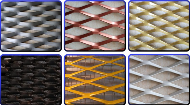 6mm Architectural Decorative Aluminium Diamond Mesh Sheet For Curtain Wall Covering