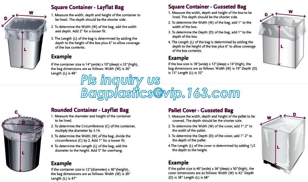 Poly Bags | Plastic Bags | Polyethylene Bags & Liners, Plastic Box Bags - Liners and Covers, plastic bags, poly bags, tr