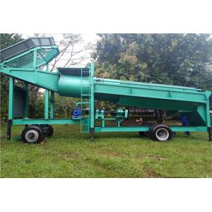 Large Scale Gold Mining Trommel Screen Gold Panning Machine Movable