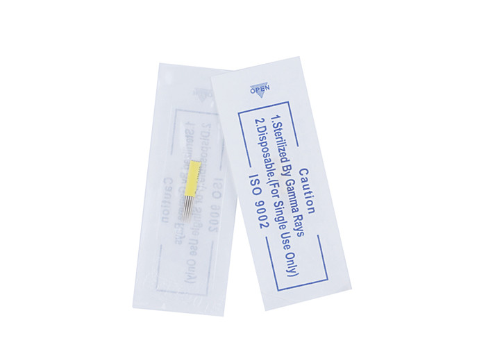 Eyebrow Tattoo Double Rows Yellow Shade Blade 15M & 19M1 For Microshading / Power eyebrow