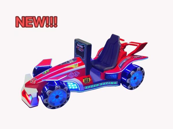 Kiddie ride indoor amusement game machine 3D speed car racing game coinoperated